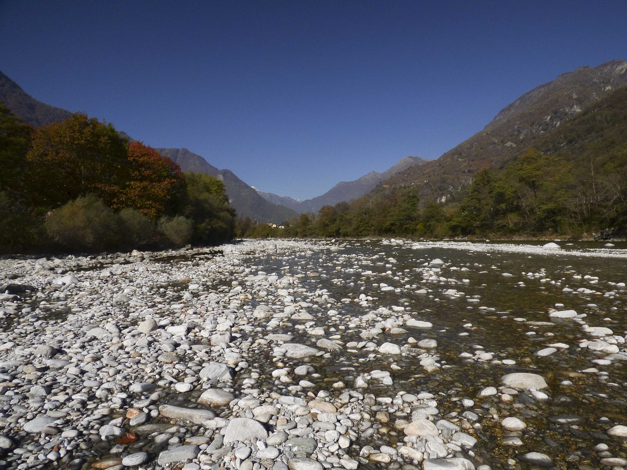 river stones riverbed free photo