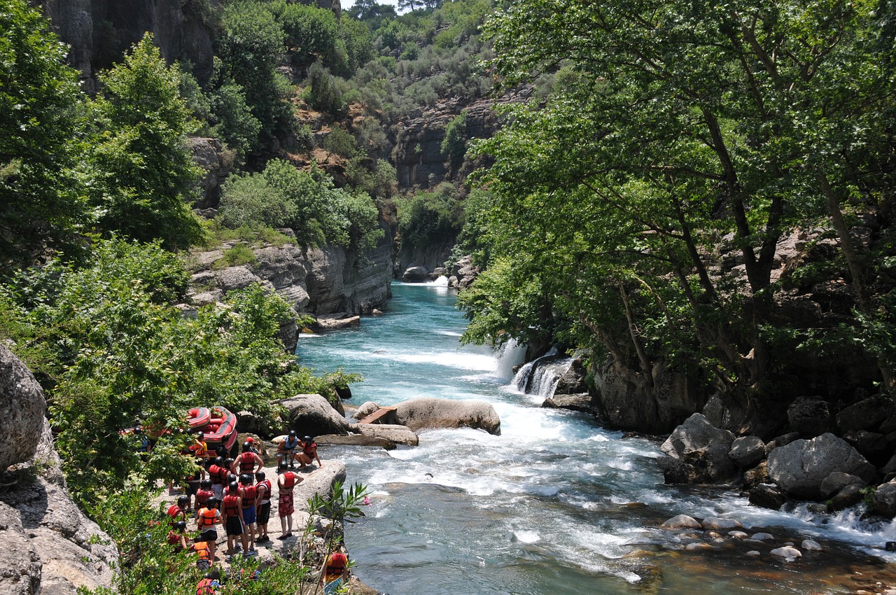 river canyon travel free photo