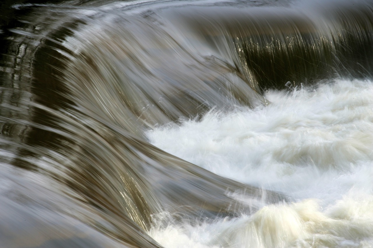 river waterfall nature free photo