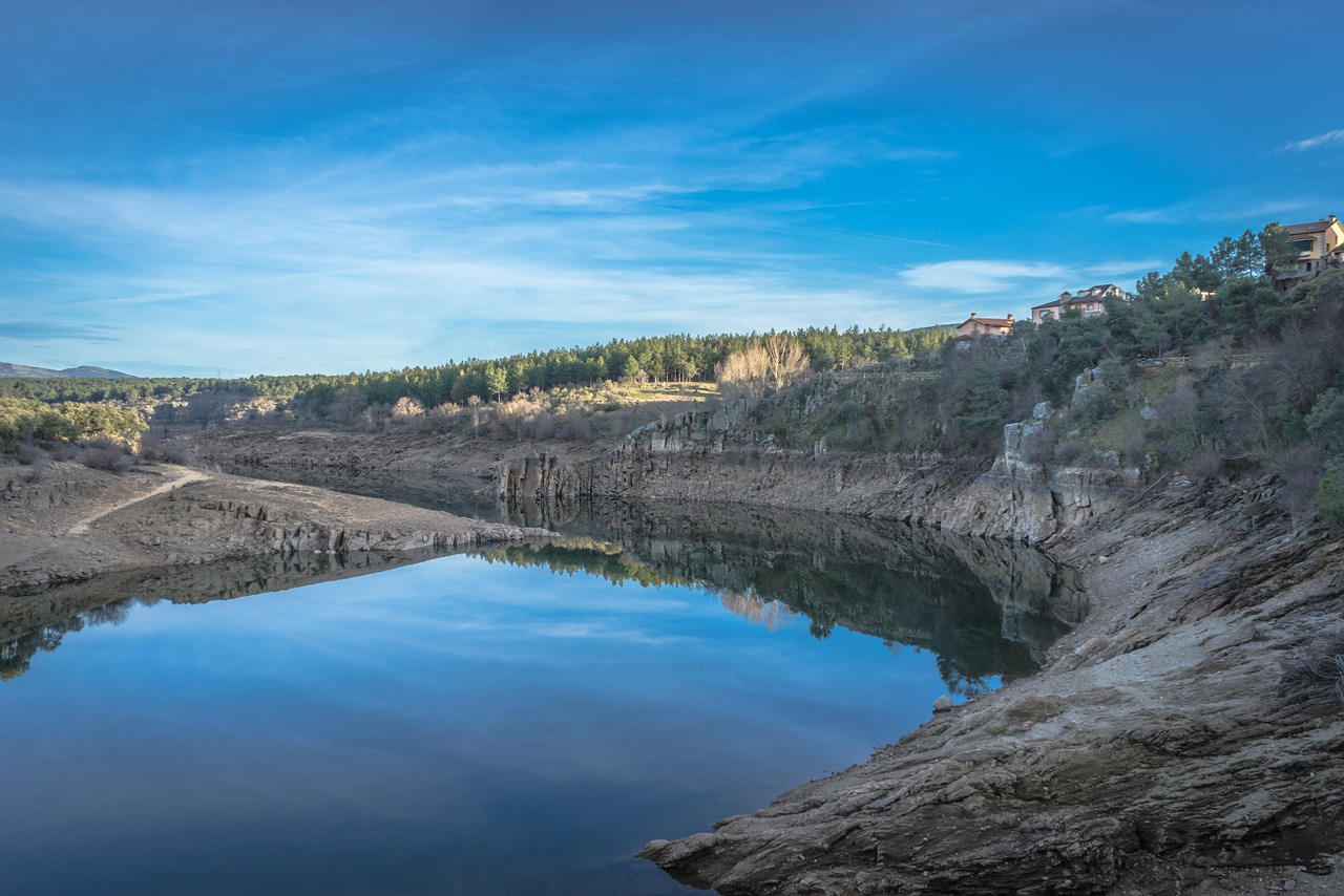 river landscape nature free photo