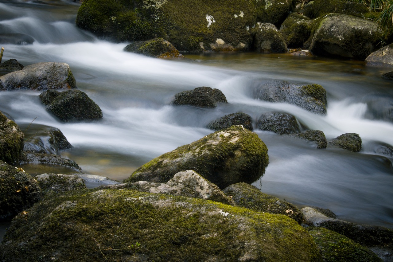 river slow exposure free photo