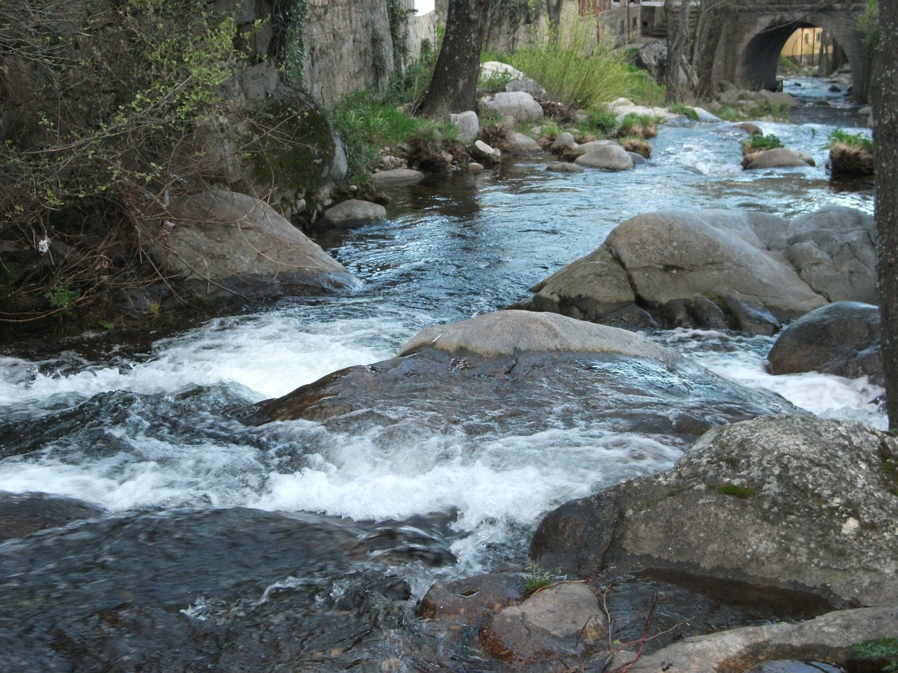 river water waterfall free photo