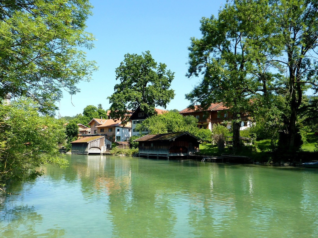 river mangfall bavaria free photo