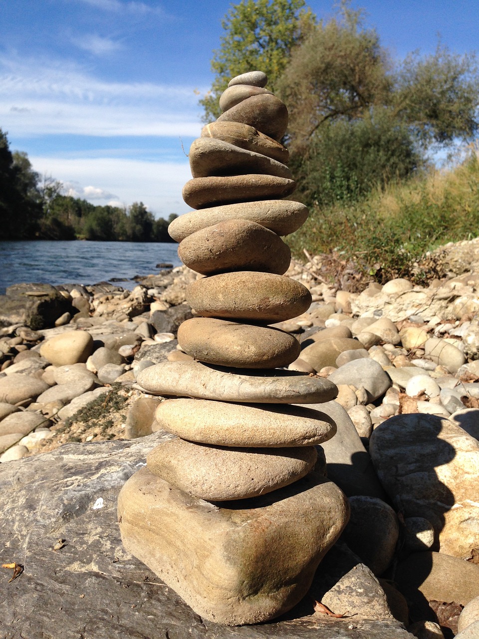 river stones stone-forming free photo