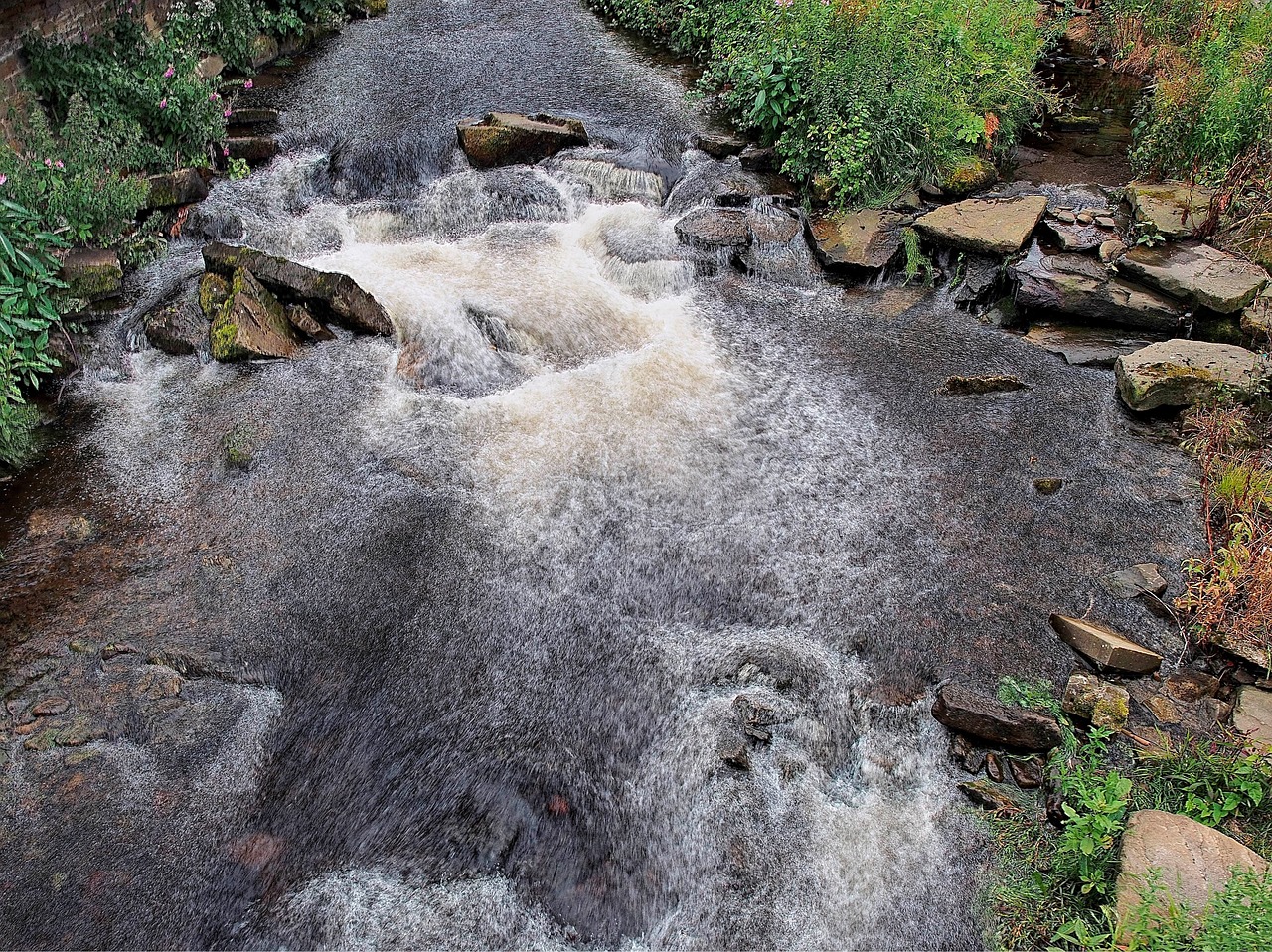 river stream flow free photo