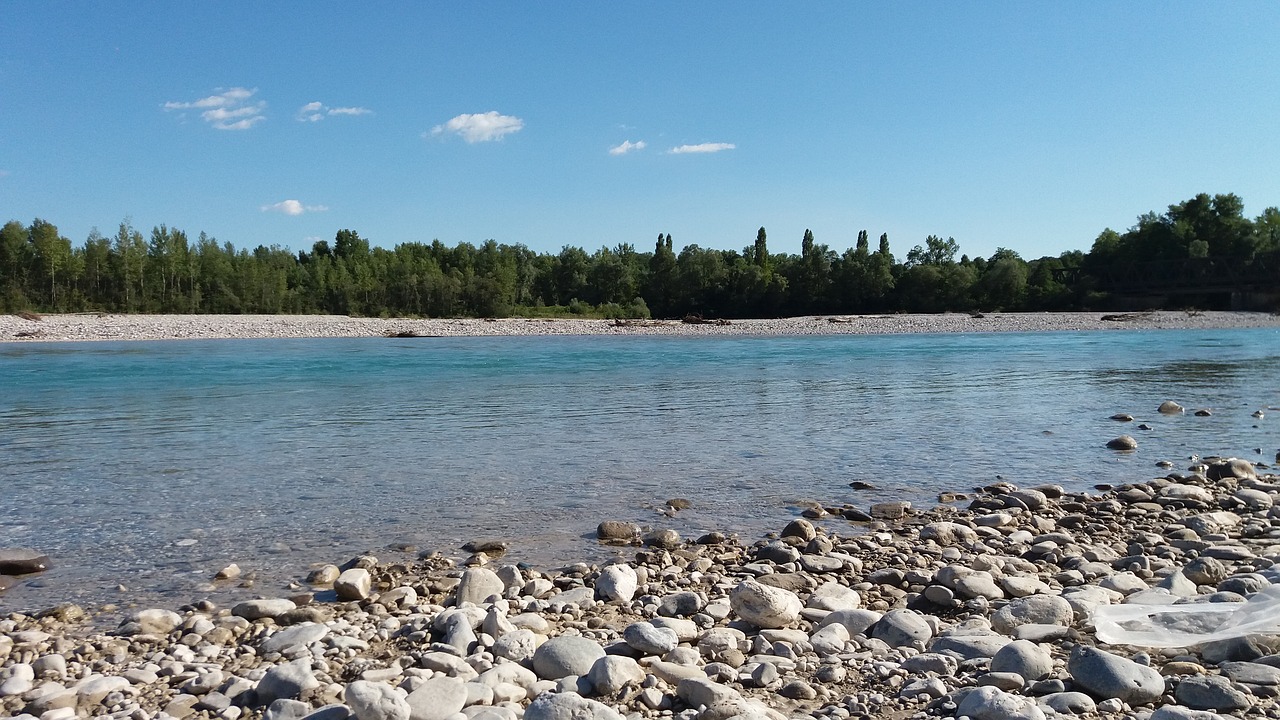 river tagliamento cimano water free photo