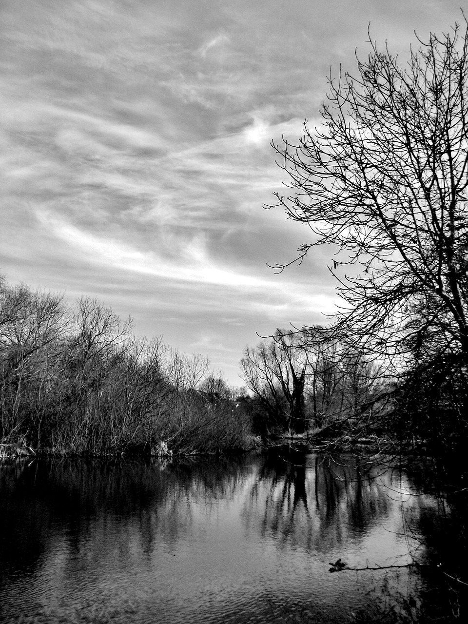 river reflection water free photo