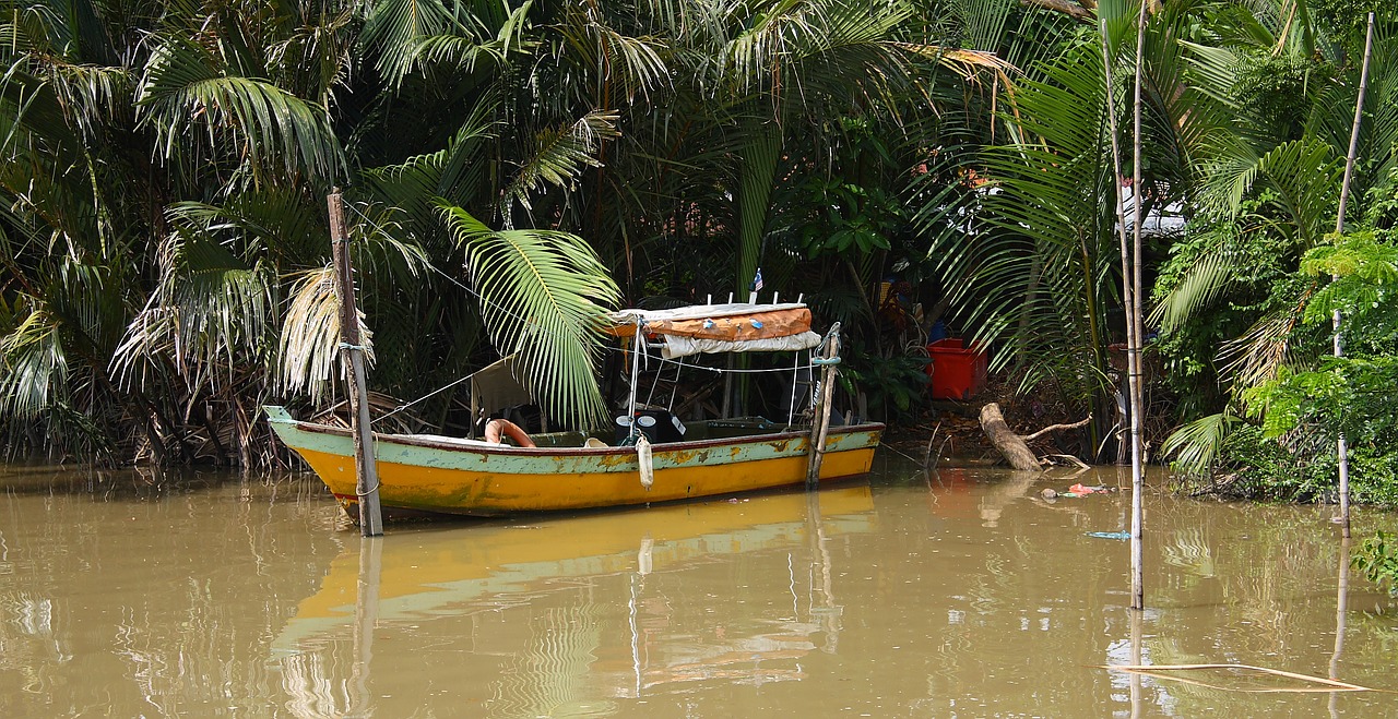 river boat malaysia free photo