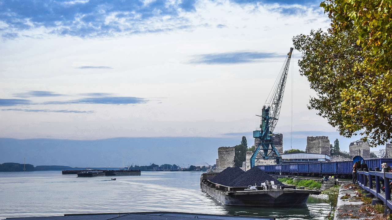 river danube port free photo