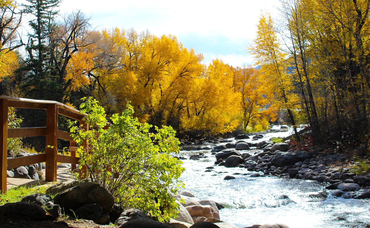 river colorado autumn free photo