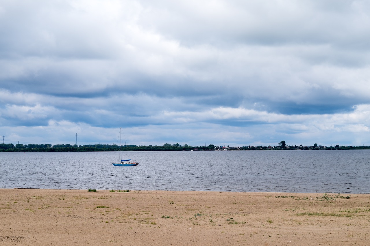 river beach not to swim free photo