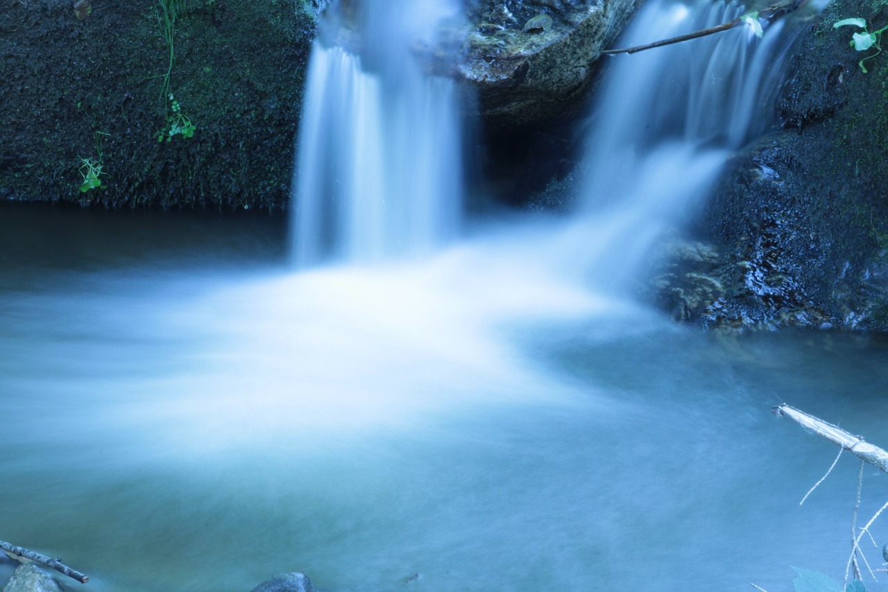 river waterfall water free photo