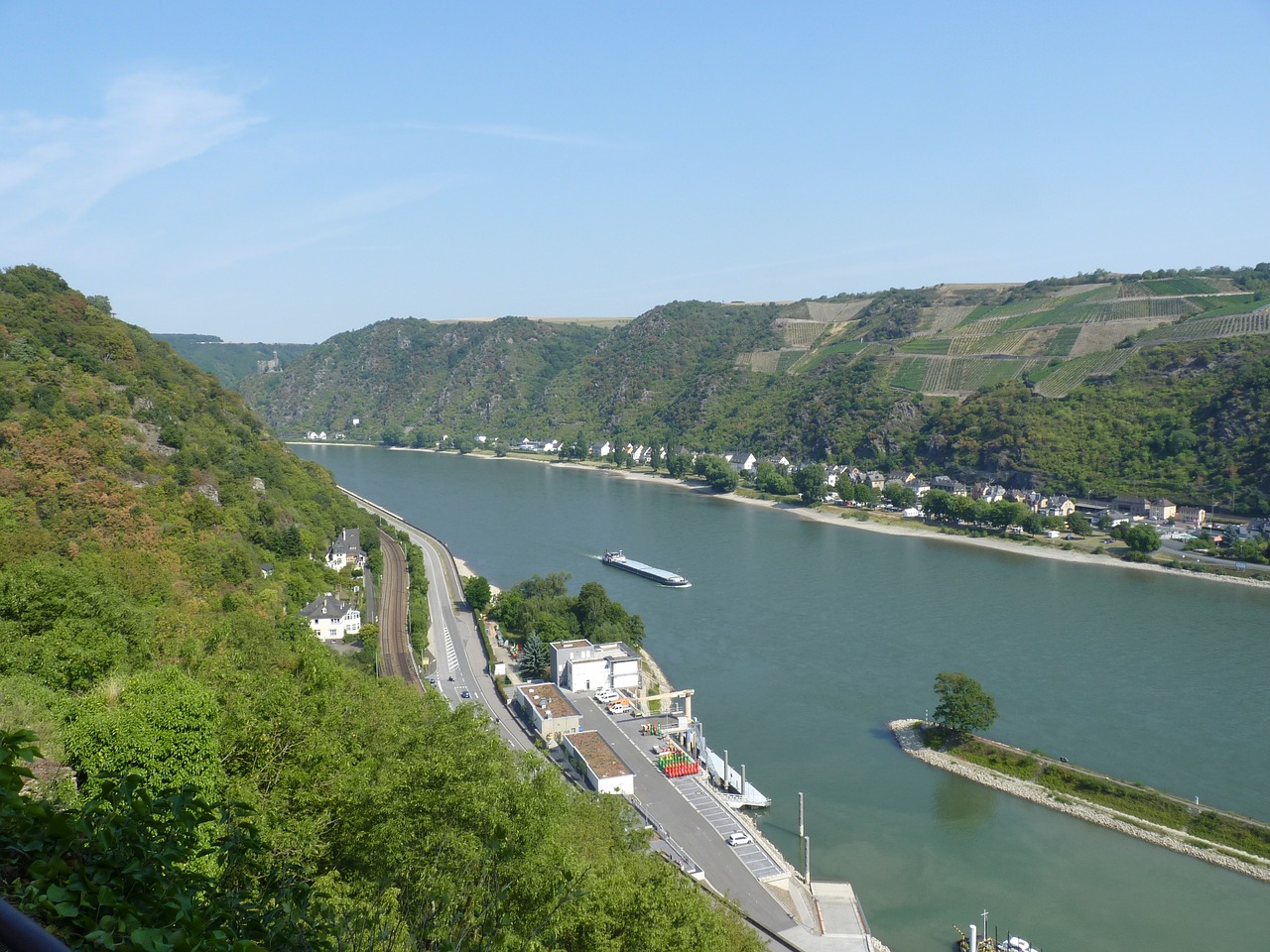 river rhine valley rhine free photo