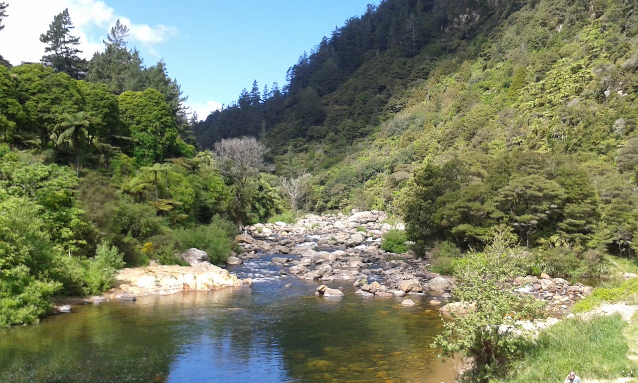 river water mountain free photo