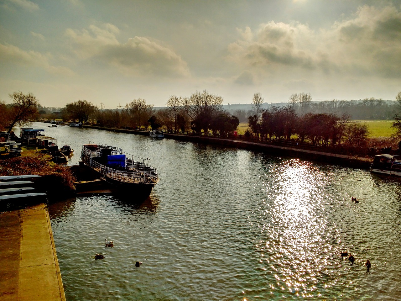 river thames oxford free photo