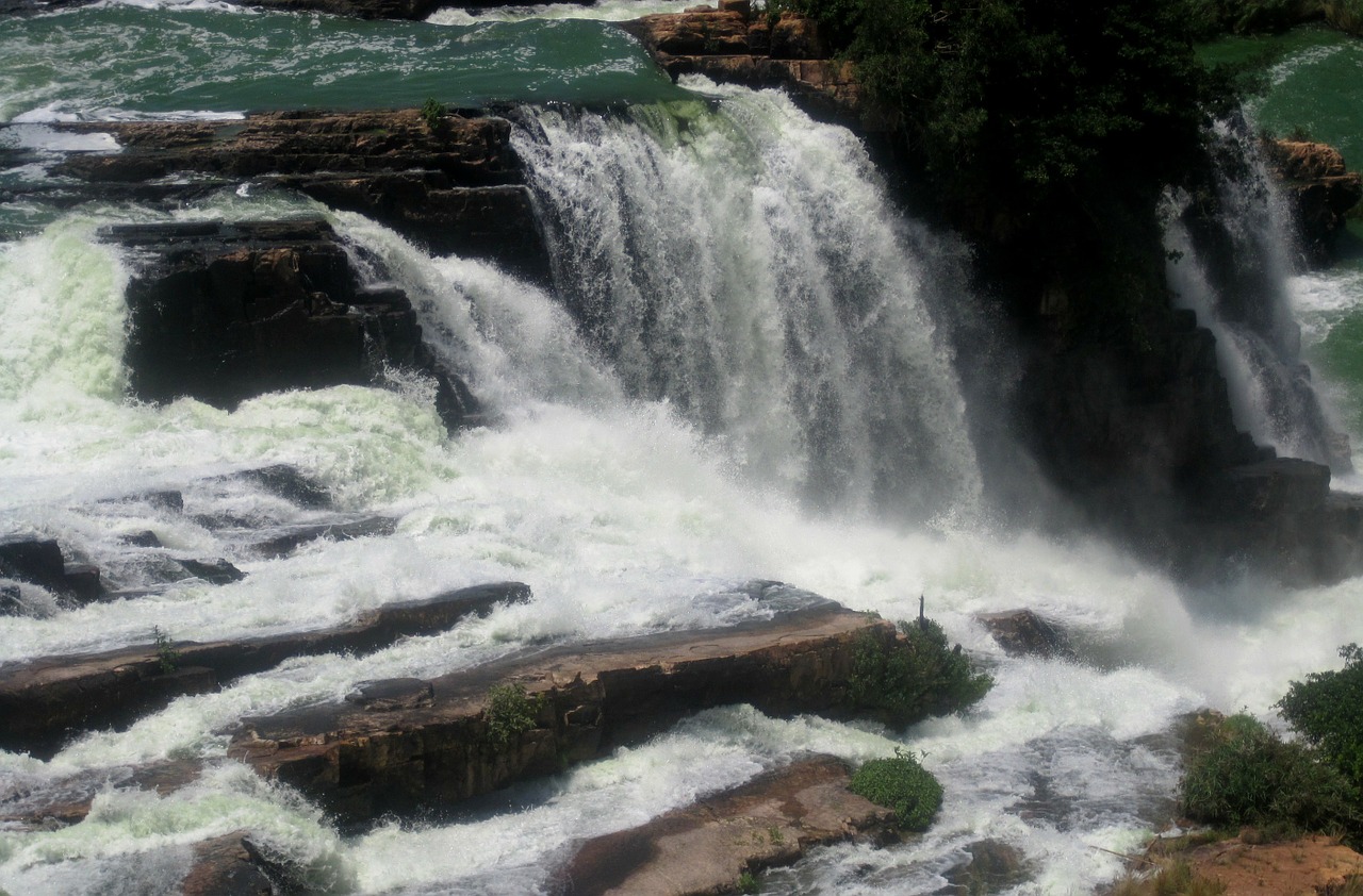 river water waterfalls free photo