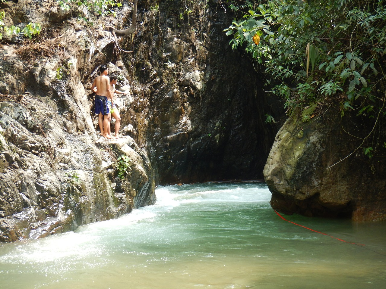 river bright blue free photo