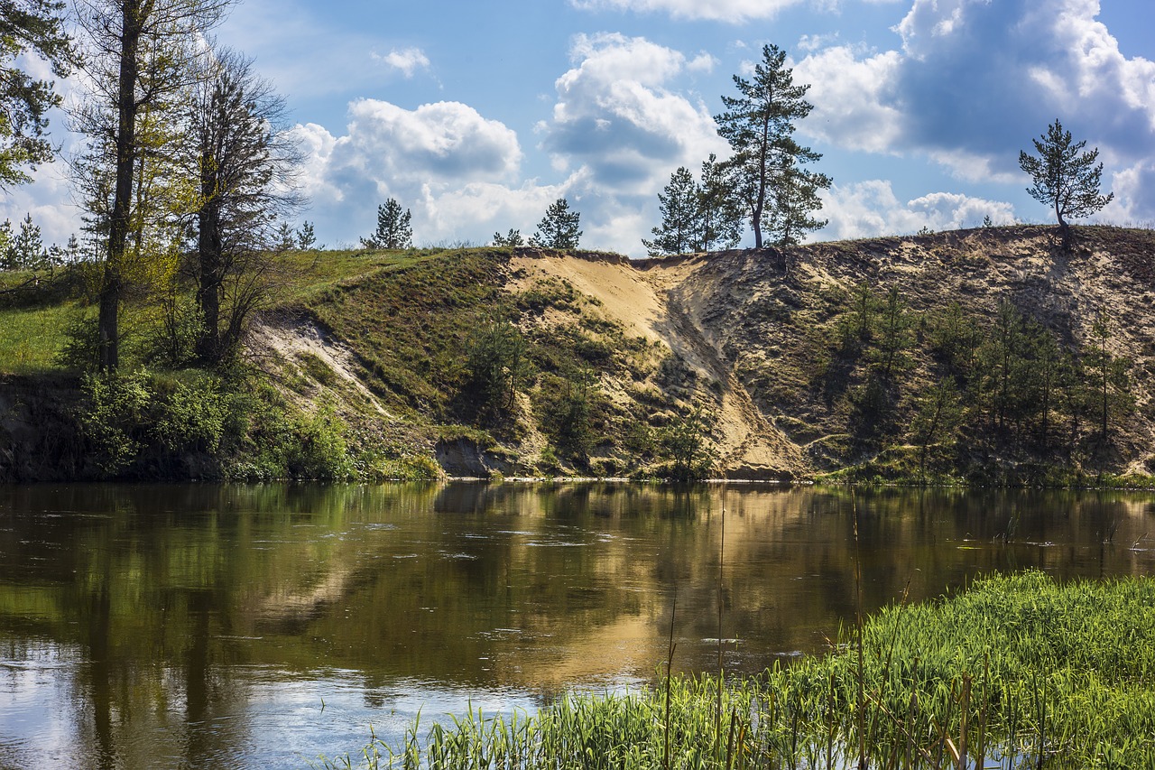 river water sand free photo