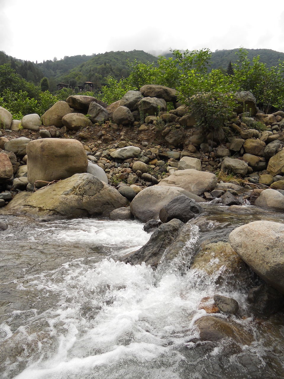 river rocks water free photo