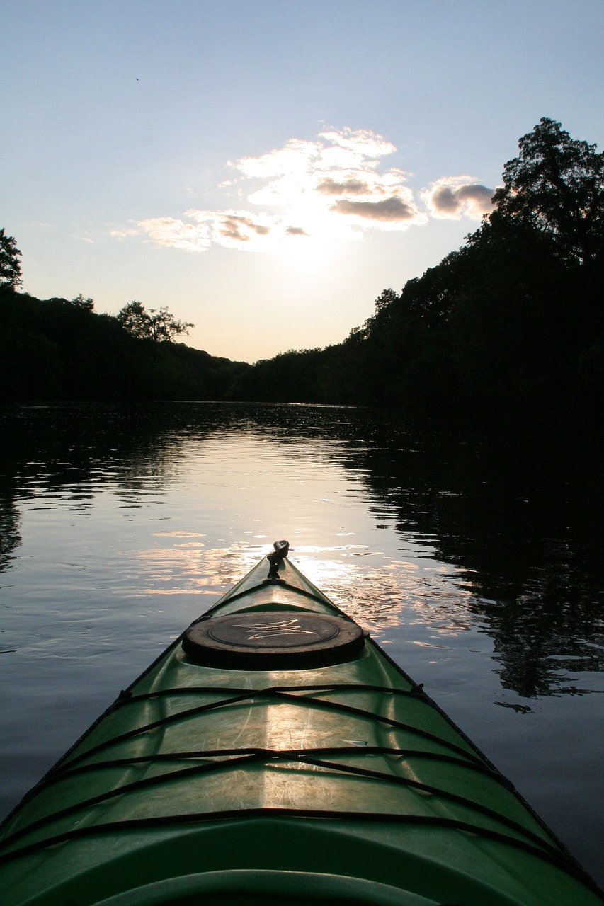 river kayak kayaking free photo