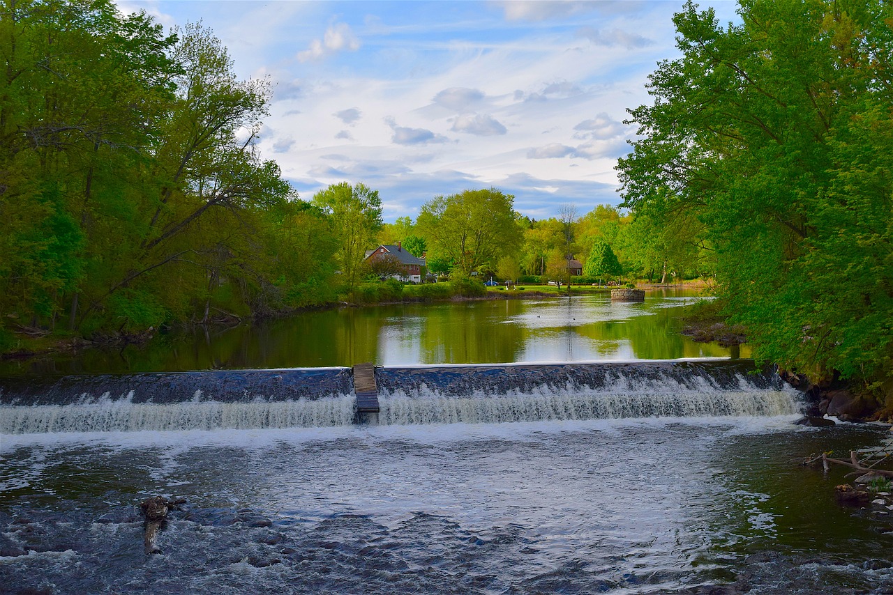 river water sky free photo