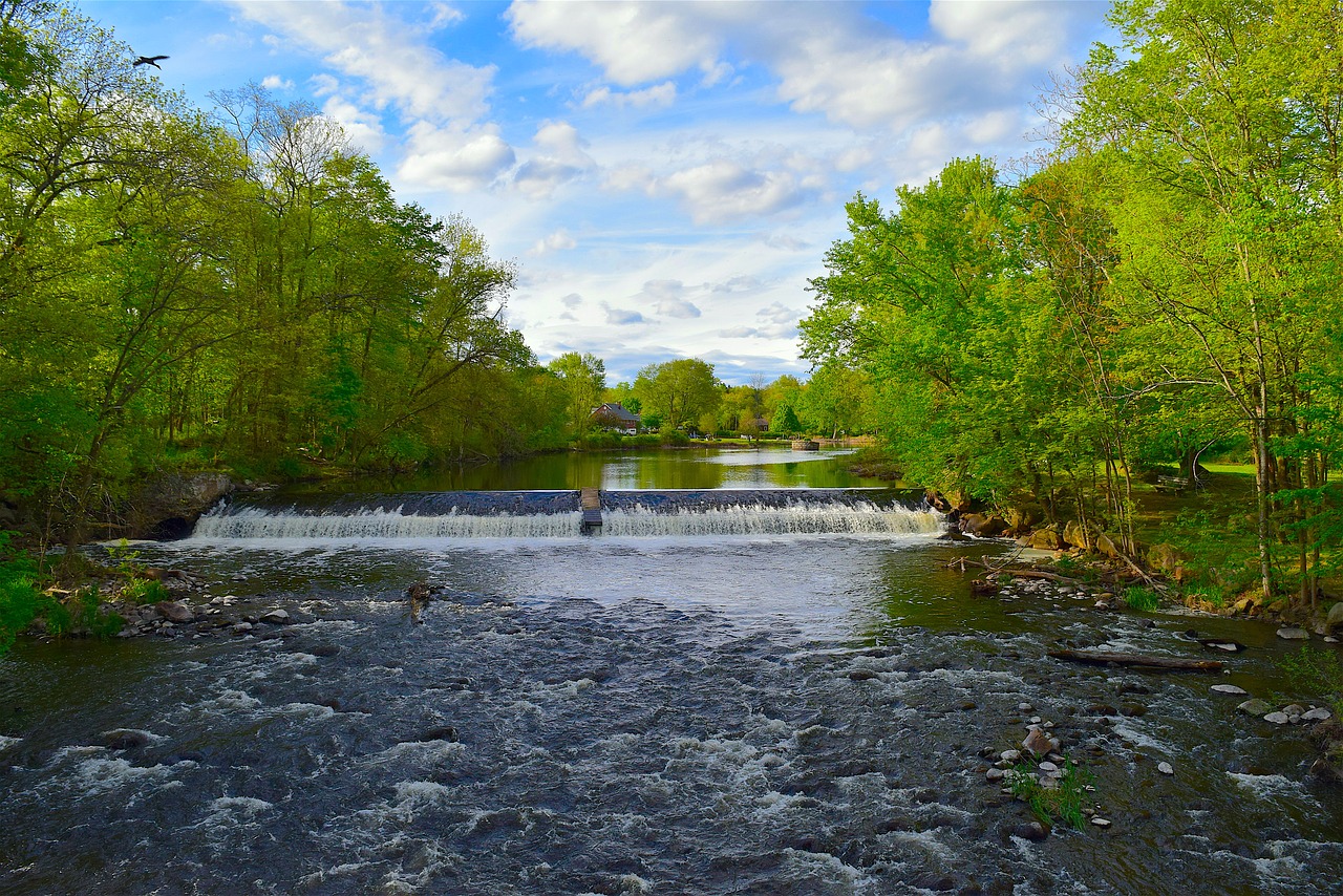 river water sky free photo