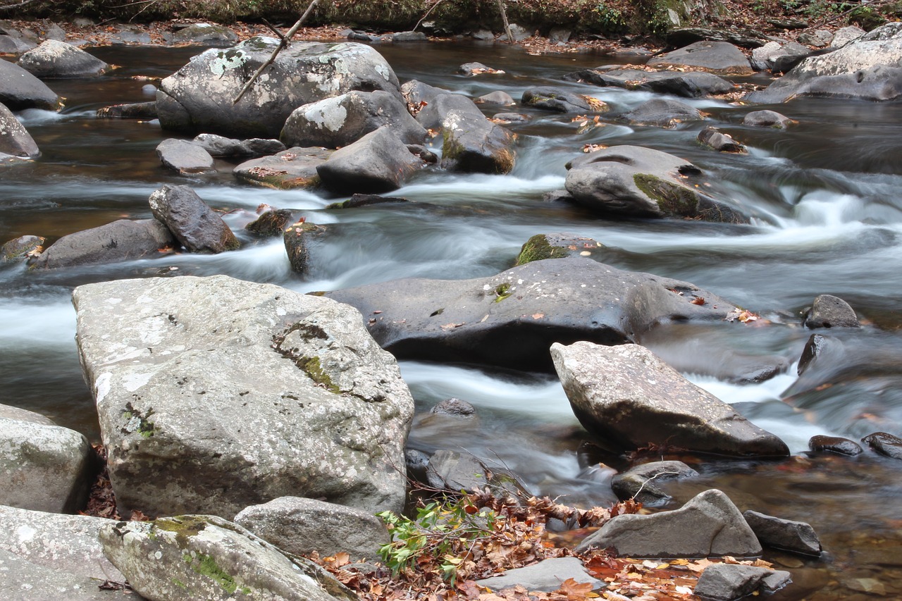 river water rocks free photo