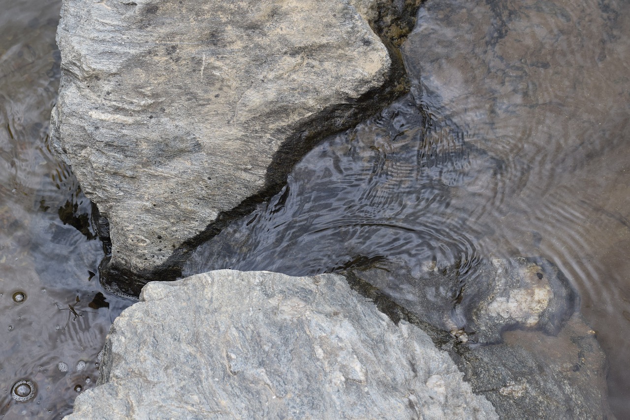 river rock erosion free photo