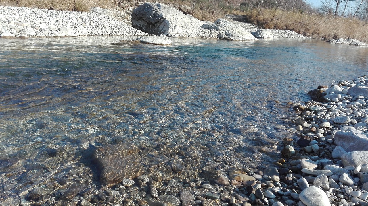 river clear water marecchia free photo