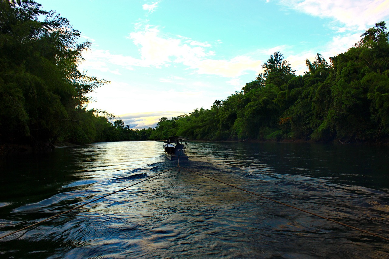 river thailand south-east asia free photo