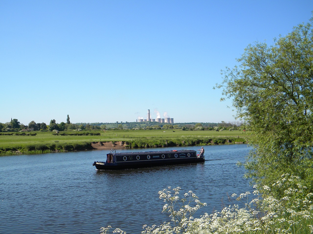 river trent boat free photo