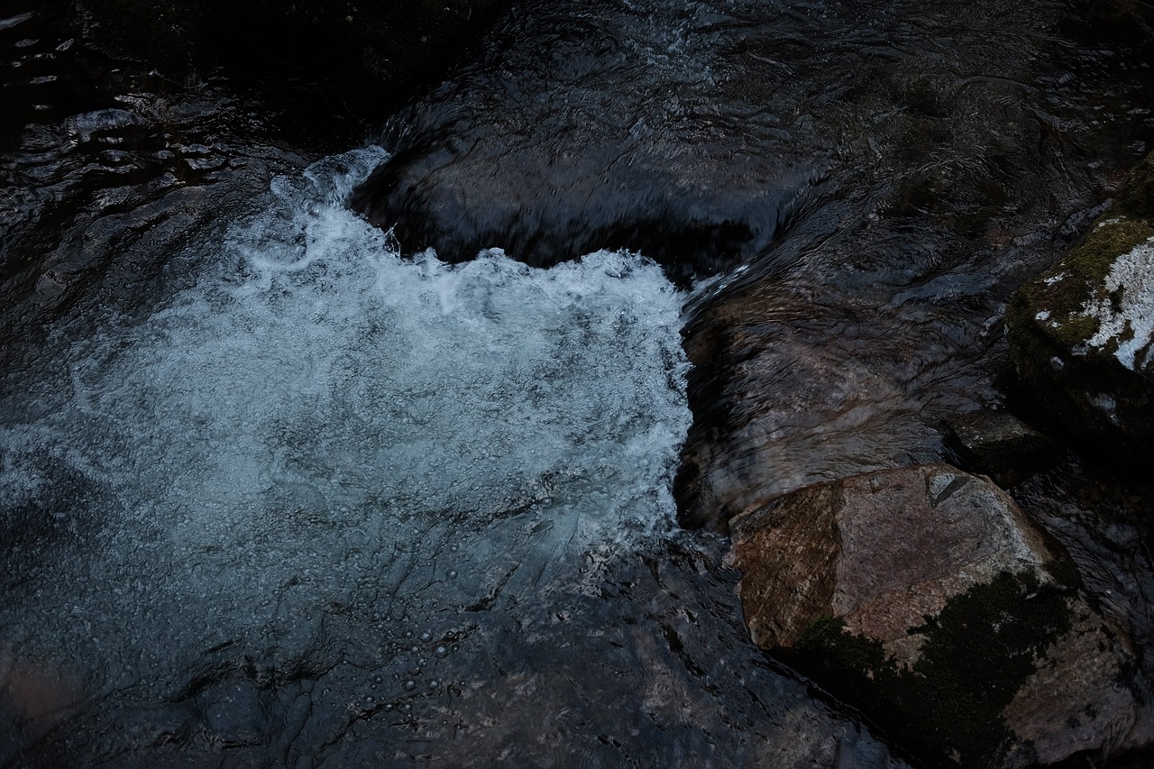 river water rocks free photo