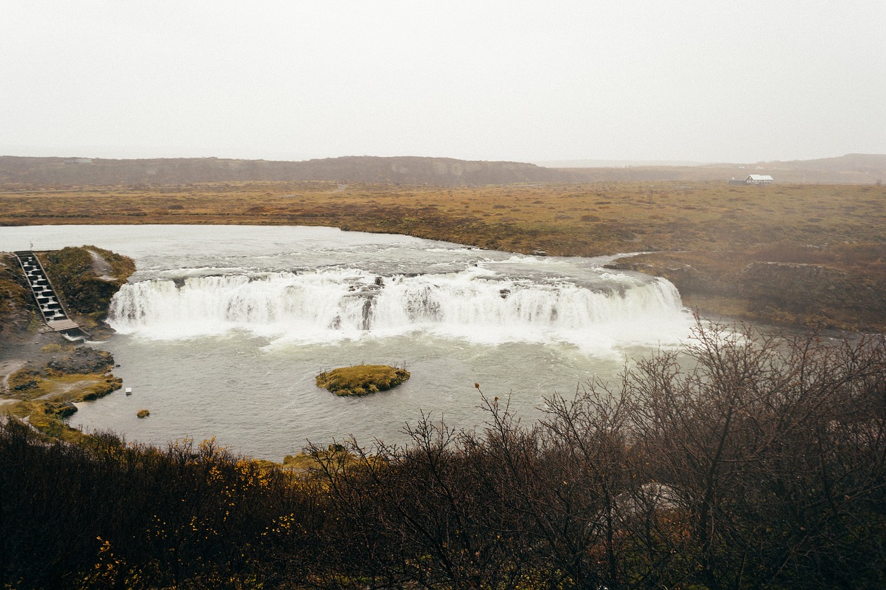 river waterfall water free photo