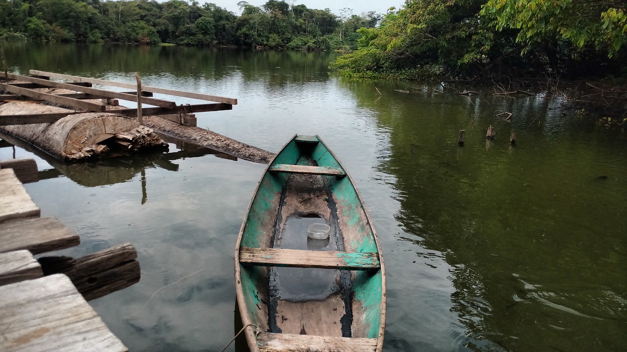 river boat water free photo