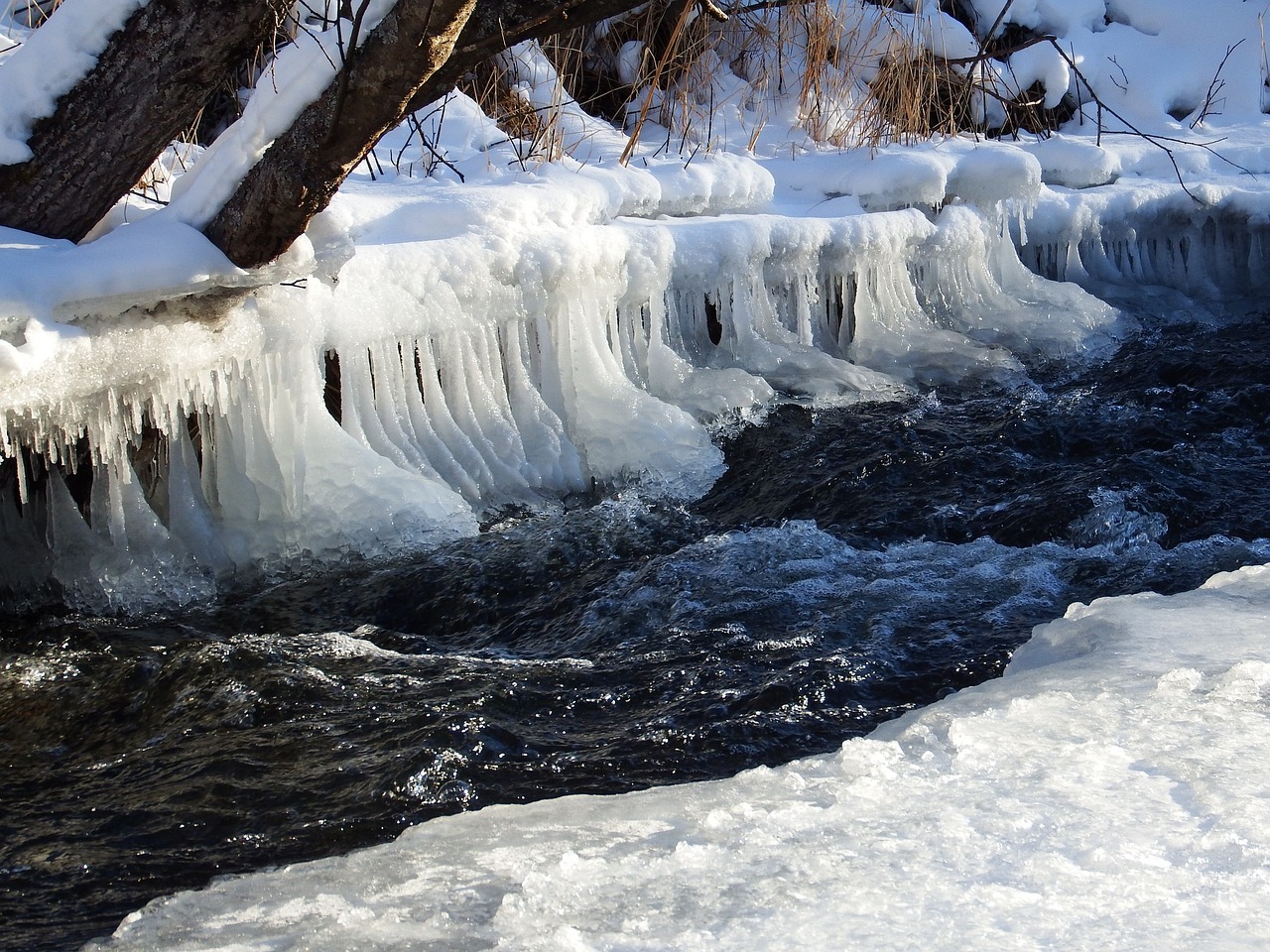 river back on track bend free photo