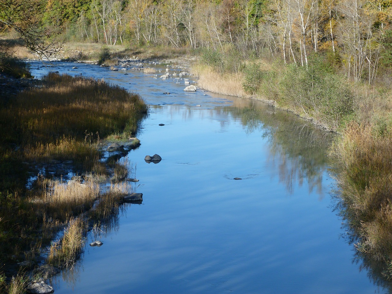 river water courses landscape free photo