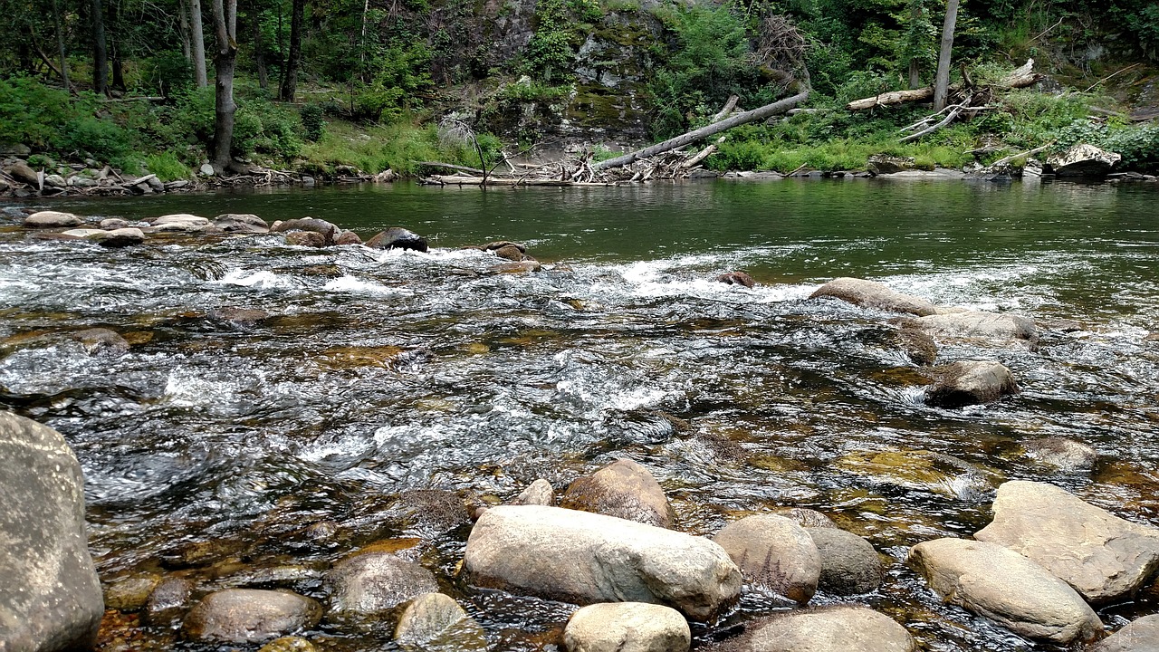 river remote stream free photo