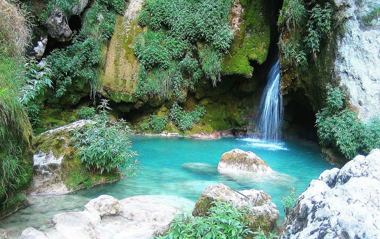 river waterfall nature free photo