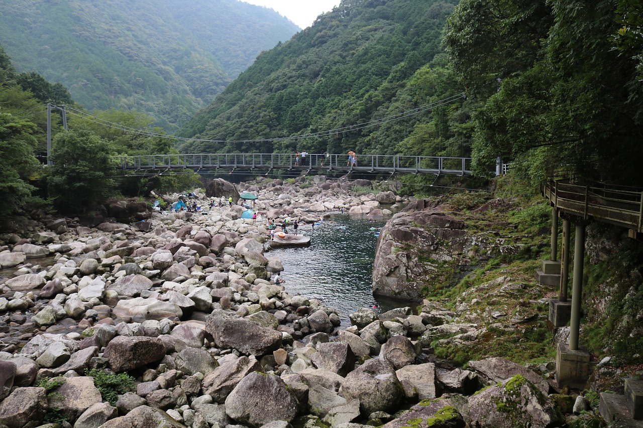 river japan asia free photo