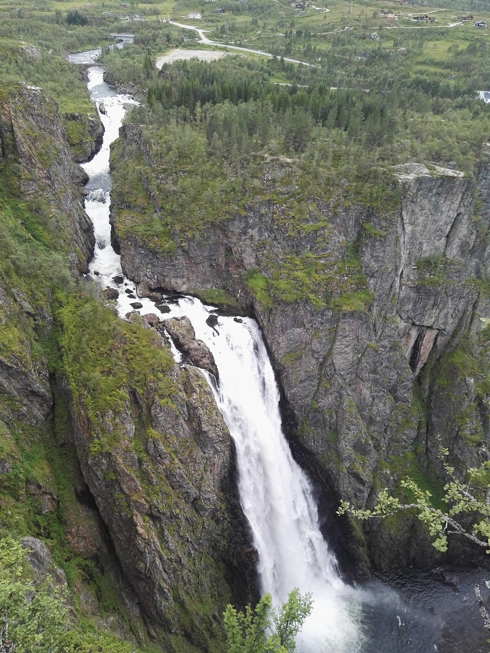 river waterfall water free photo