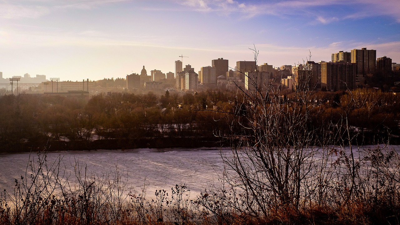 river city edmonton free photo