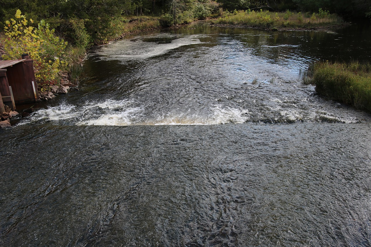 river waterfall nature free photo