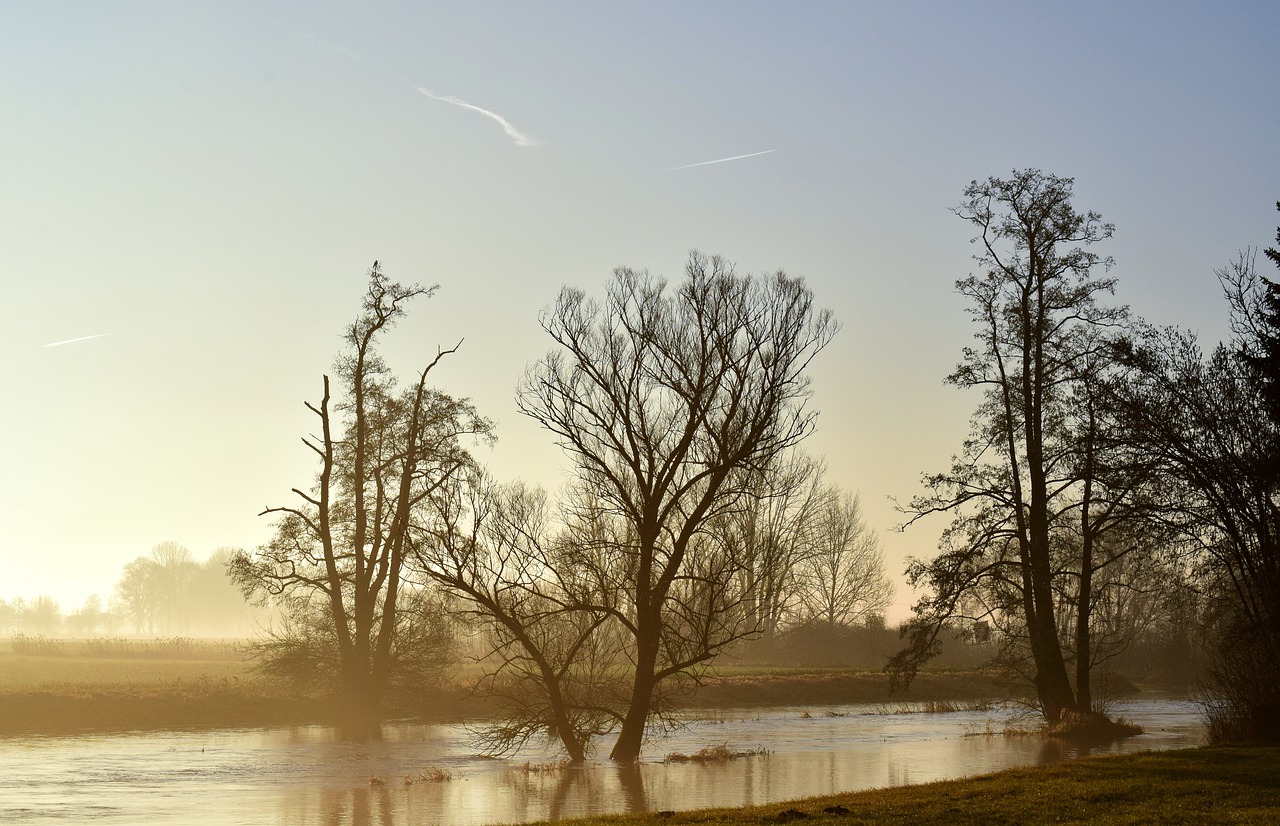 river water flood free photo