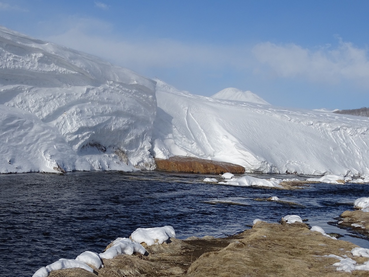 river hot springs creek free photo