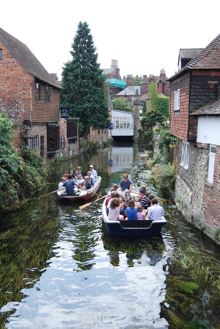 river summer boating free photo