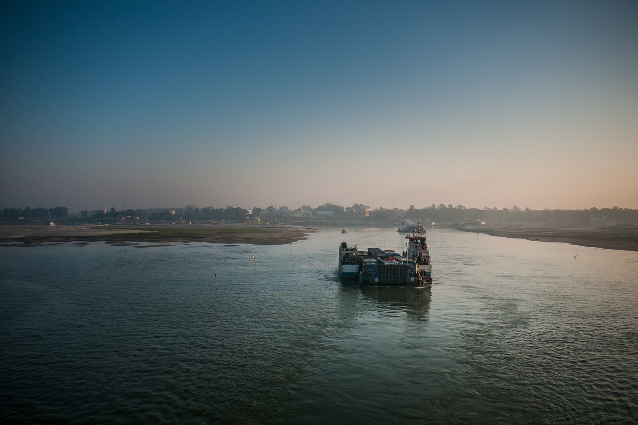 river  bangladesh  boar free photo