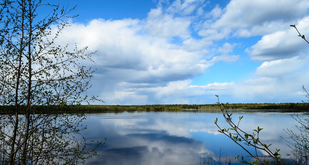 river  sky  nature free photo