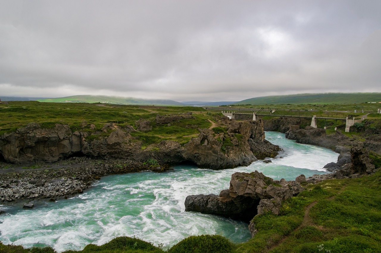 river  flow  blue free photo