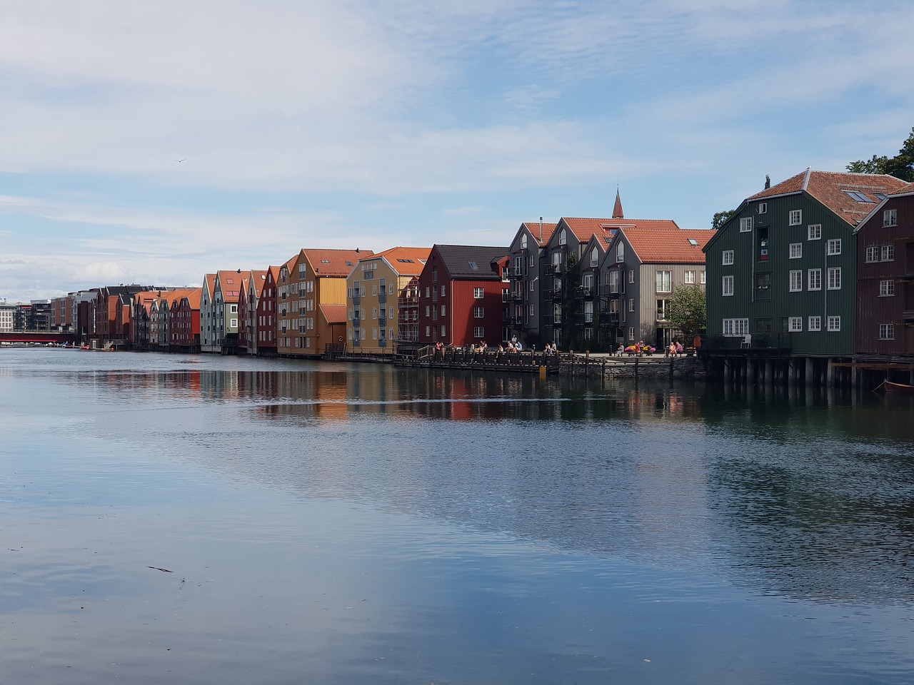 river  buildings  architecture free photo