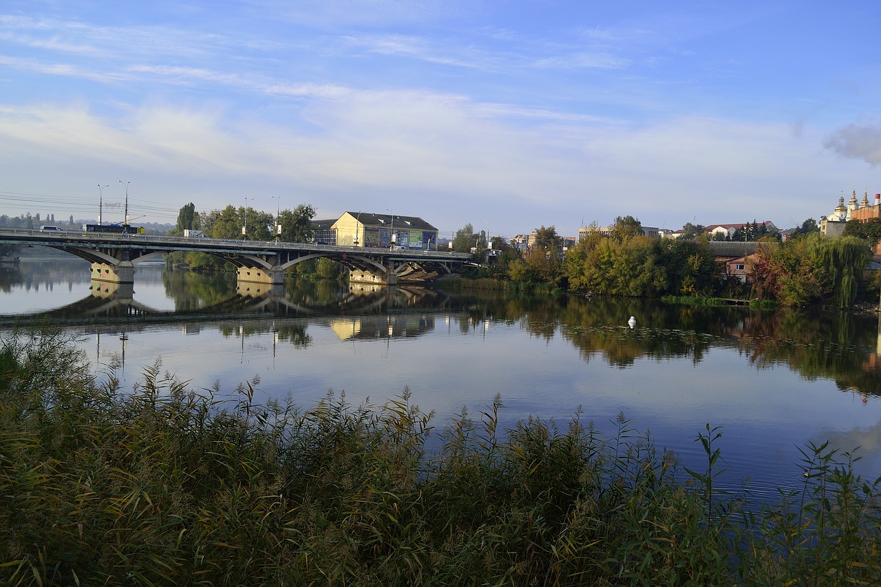 river  bridge  architecture free photo